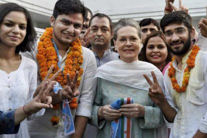 Election in Delhi university