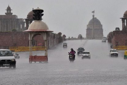 rains in delhi