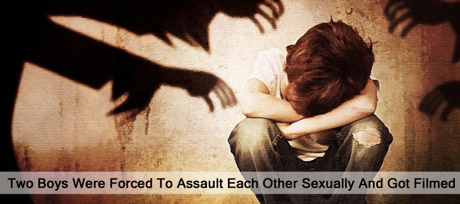 Two Boys Were Forced To Assault Each Other Sexually And Got Filmed