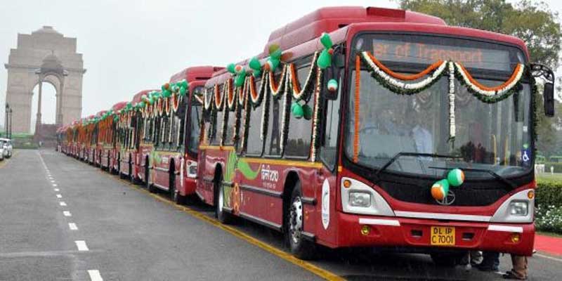 delhi tourism bus route