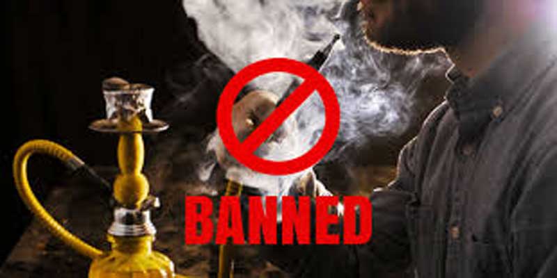 Hookah bar banned