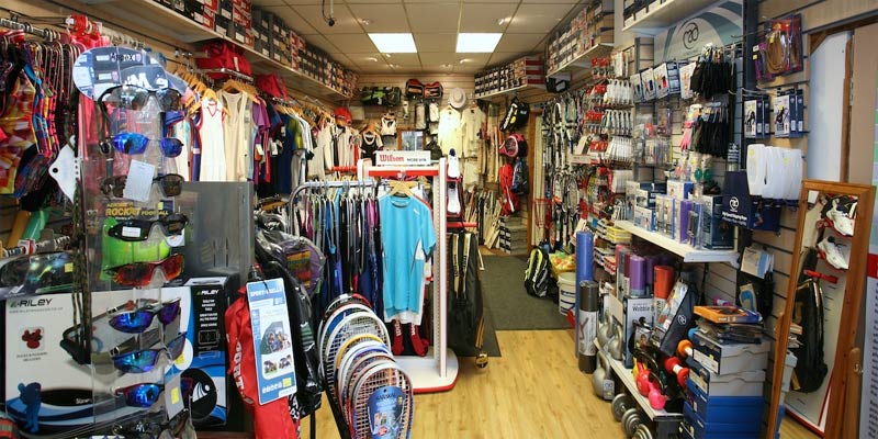 Sports goods shops in Delhi