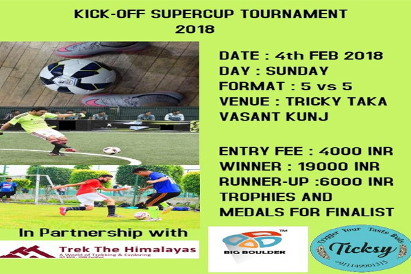 Kick-off Super Cup Feb '18