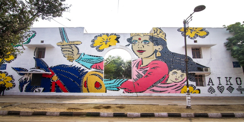 Delhi street art