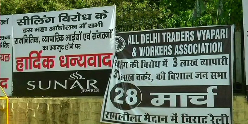 Rally Against Sealing Today, Delhi Markets Shut