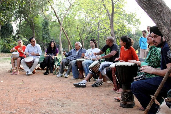 Delhi Drum circle