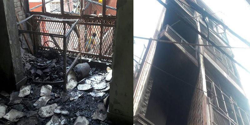 Fire Incident Killed 2 Workers in East Delhi